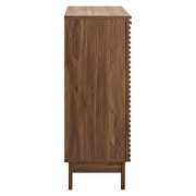 Walnut finish smooth walnut grain laminate bar cabinet by Modway additional picture 3