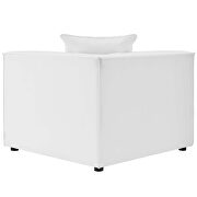 White finish outdoor patio upholstered 7-piece sectional sofa by Modway additional picture 6