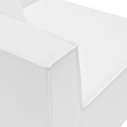 White finish outdoor patio upholstered 7-piece sectional sofa by Modway additional picture 7