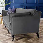 Performance velvet sofa in gray by Modway additional picture 8