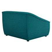 Teal finish soft polyester fabric upholstery chair by Modway additional picture 4