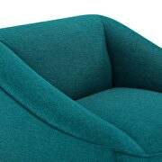 Teal finish soft polyester fabric upholstery chair by Modway additional picture 6