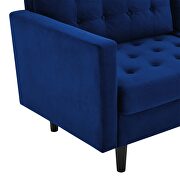 Tufted performance velvet sofa in navy by Modway additional picture 5