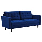 Tufted performance velvet sofa in navy by Modway additional picture 9