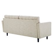 Beige casual tufted sofa by Modway additional picture 7