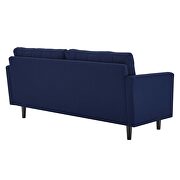 Tufted fabric sofa in royal blue by Modway additional picture 7