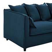 Slipcover fabric sofa in azure by Modway additional picture 6