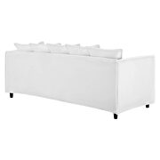 Slipcover fabric sofa in white by Modway additional picture 8