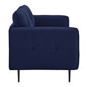Tufted fabric sofa in royal blue by Modway additional picture 9