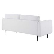 Tufted fabric sofa in white by Modway additional picture 8