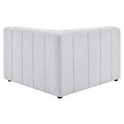 Ivory finish upholstered fabric 4-piece sectional sofa by Modway additional picture 5