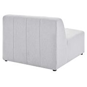 Ivory finish upholstered fabric 4-piece sectional sofa by Modway additional picture 10