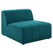 Teal finish upholstered fabric 4-piece sectional sofa by Modway additional picture 8