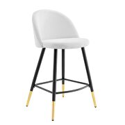 Fabric counter stools - set of 2 in white by Modway additional picture 9