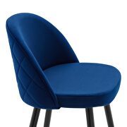 Performance velvet counter stools - set of 2 in navy by Modway additional picture 6