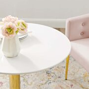 Dining table in gold white additional photo 2 of 5