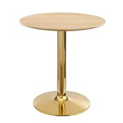 Dining table in gold natural by Modway additional picture 6