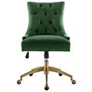 Tufted performance velvet office chair in emerald by Modway additional picture 5