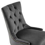 Tufted performance velvet office chair in gray by Modway additional picture 7