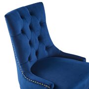 Tufted performance velvet office chair in navy by Modway additional picture 7