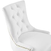 Tufted performance velvet office chair in white by Modway additional picture 7