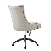 Tufted fabric office chair in black/ beige by Modway additional picture 4