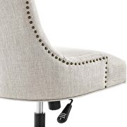 Tufted fabric office chair in black/ beige by Modway additional picture 6