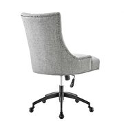 Tufted fabric office chair in black/ light gray by Modway additional picture 4