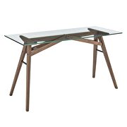 Glass top modern office desk by Modway additional picture 7