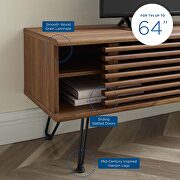 Media console TV stand in walnut by Modway additional picture 3
