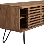 Media console TV stand in walnut by Modway additional picture 4
