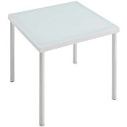 3-piece sunbrellaÂ® outdoor patio aluminum seating set in white/ navy by Modway additional picture 8