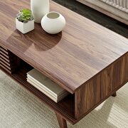 Coffee table in walnut by Modway additional picture 2