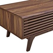 Coffee table in walnut by Modway additional picture 4