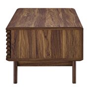 Coffee table in walnut by Modway additional picture 7