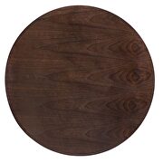 Dining table in gold cherry walnut by Modway additional picture 4