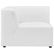 Vegan leather 7-piece sectional sofa in white by Modway additional picture 7