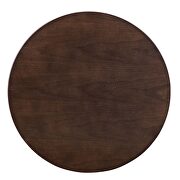 Wood bar table in black cherry walnut by Modway additional picture 5