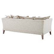 Fabric sofa in beige by Modway additional picture 6