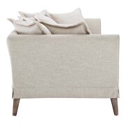 Fabric sofa in beige by Modway additional picture 7