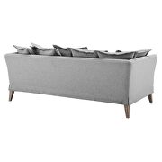Fabric sofa in light gray by Modway additional picture 7