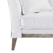 Fabric sofa in white by Modway additional picture 4