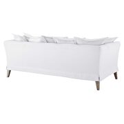 Fabric sofa in white by Modway additional picture 6
