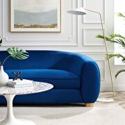 Performance velvet sofa in navy by Modway additional picture 2
