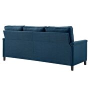 Upholstered fabric sofa in azure by Modway additional picture 6