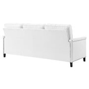 Upholstered fabric sofa in white by Modway additional picture 6