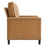 Vegan leather chair in tan by Modway additional picture 8
