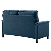 Upholstered fabric loveseat in azure by Modway additional picture 6