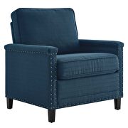 Upholstered fabric armchair in azure by Modway additional picture 8