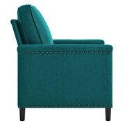 Upholstered fabric armchair in teal by Modway additional picture 7